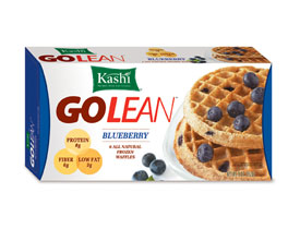 WAFFLES,GO LEAN,BLUEBERRY Case of 12 / 9 OZ from Kashi